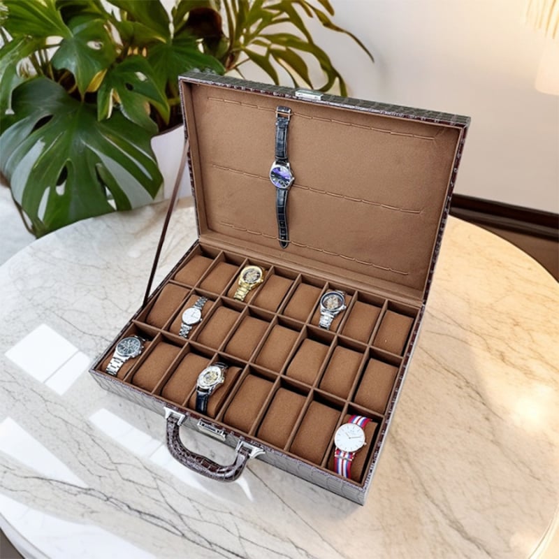 Óra tároló doboz, kompozit anyagból, ékszercsomagolás