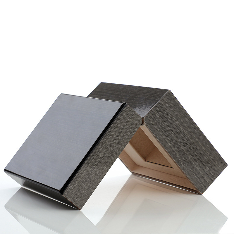 Cutie pentru ceas, lucrată manual, model AL53X, tip de ambalaj: cutie de ambalare, potrivită pentru ambalarea cadourilor și a bijuteriilor, material: plăci HDF