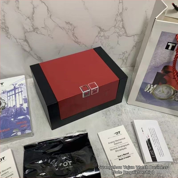 Cutie pentru ceasuri — materiale compozite; fabricație cu replică profesională; ambalare pentru bijuterii; model: cutie pentru ceasuri; tip de ambalaj: cutie.