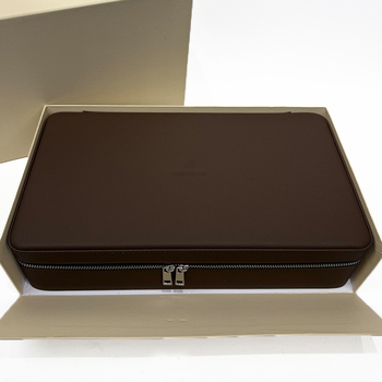 Cutie de depozitare pentru ceasuri cu 12 compartimente, fermoar, piele PU, husă de călătorie portabilă, lansare toamnă 2025