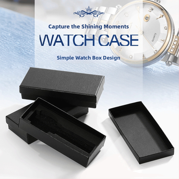 Cutie pentru ceas AO02, model Leni; carton de 800 g; ambalare multistrat; pentru cadouri și ambalare bijuterii