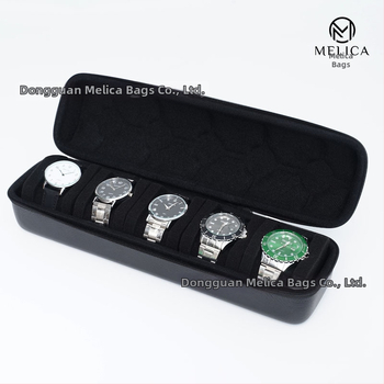 MLJ cutie EVA pentru ceasuri cu 5 compartimente – cutie portabilă pentru ceasuri mecanice, model MLJ2253