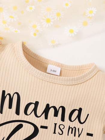 Lányoknak készült két darabos nyári készlet: ujjatlan felső és denim szoknya, egyszínű minta, poliészter anyag