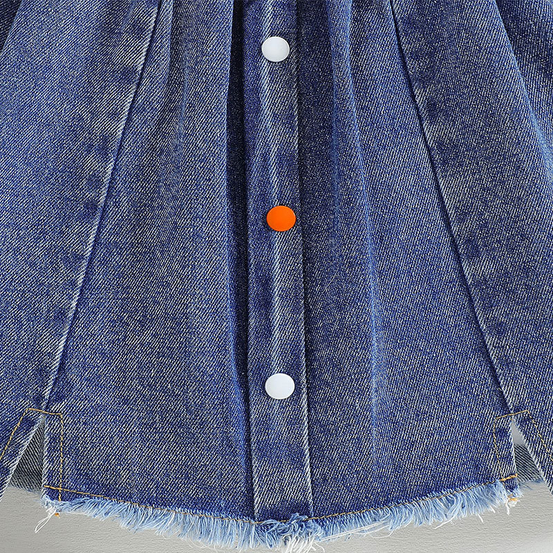 Detský dvodielny komplet pre dievčatá, kórejský štýl, leto, top s odhaleným ramenom a krátkymi rukávmi, sukňový komplet, 3–8 rokov