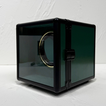 Cutie pentru învârtire a ceasurilor mecanice (MDF+PU; făcută manual; model 922c; ambalaj de afișaj)