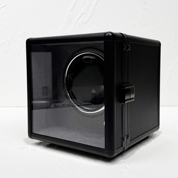 Cutie pentru învârtire a ceasurilor mecanice (MDF+PU; făcută manual; model 922c; ambalaj de afișaj)