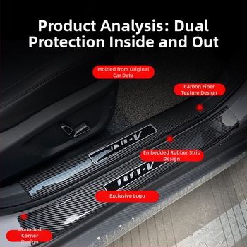 Auto ukseääre lint - Toode Good; Materjal: Muu; Töötlemine ja kohandamine: Ei kohandamist; Sõiduki aastakäik: Muu