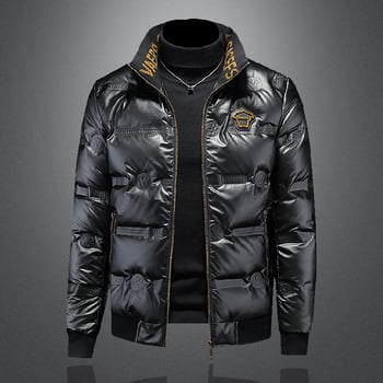 Férfi téli dzseki kacsa tolltöltettel, 90%, 680 fill power, szélvédett és nedvességelvezető, töltet 100–150 g, -20°C-tól -5°C-ig