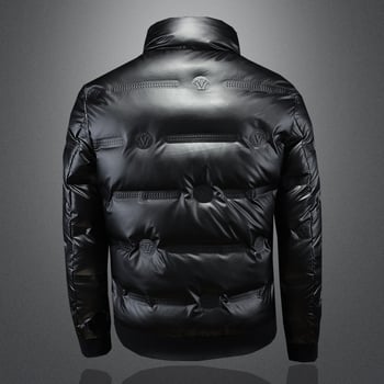 Férfi téli dzseki kacsa tolltöltettel, 90%, 680 fill power, szélvédett és nedvességelvezető, töltet 100–150 g, -20°C-tól -5°C-ig