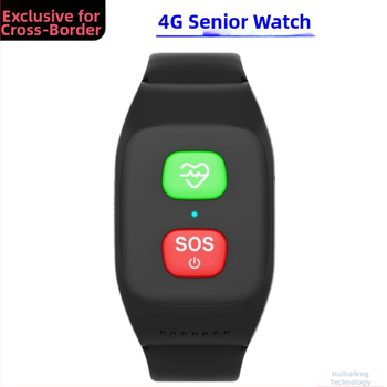 4G-s GPS okosóra idős embereknek, pulzus, vernyomás és oxigén szintjének nyomon követése, SOS értesítés – S8/S16H