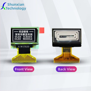 OLED дисплей, 30-пинов интерфейс, поддръжка I2C и SPI, пинов разстояние 0,7 мм, индустриален контролен инструмент