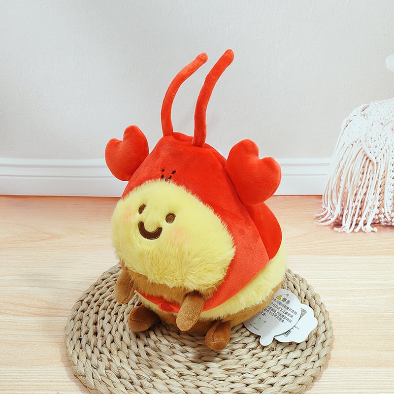 Λούτρινο μέλισσα κούκλα — ζωάκι με κοντή γούνα, γέμισμα PP βάμβακι, κατάλληλο για 7–14 ετών