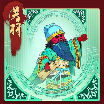 Ehitusklotsid – Kolmriikide soomus Water Margini kangelane – üllatuskast, hariv DIY minifiguuri mudel, ABS plastik, vanus 7–14 aastat