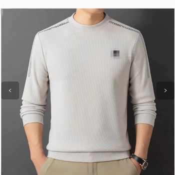 Hanorac bărbătesc din velur fleece, guler rotund, croială lejeră, amestec poliester 77%, pulover casual de iarnă.