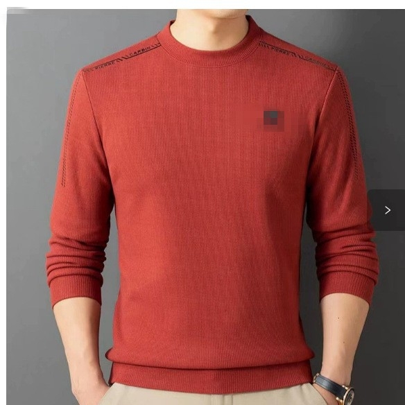 Hanorac bărbătesc din velur fleece, guler rotund, croială lejeră, amestec poliester 77%, pulover casual de iarnă.