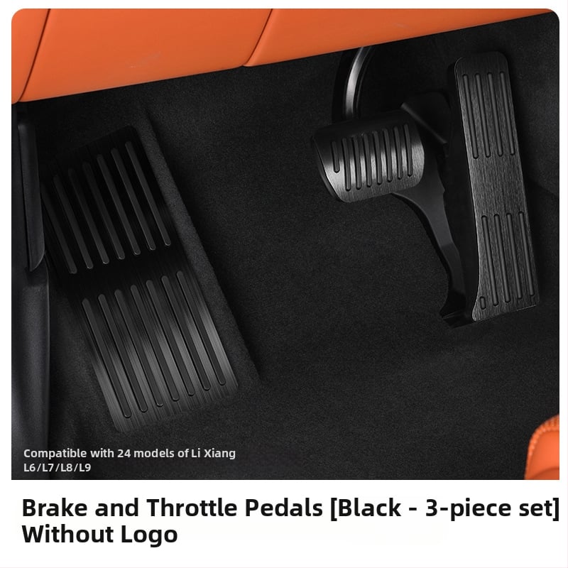 Ideal L7-L9 Mega μεταλλικά πετάλια γκαζιού-φρένου, αντιολισθητικά, από κράμα αλουμινίου, για αυτόματο κιβώτιο (2021–2025)