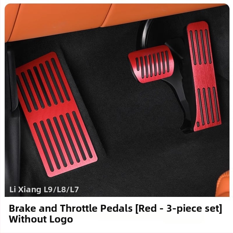 Ideal L7-L9 Mega μεταλλικά πετάλια γκαζιού-φρένου, αντιολισθητικά, από κράμα αλουμινίου, για αυτόματο κιβώτιο (2021–2025)