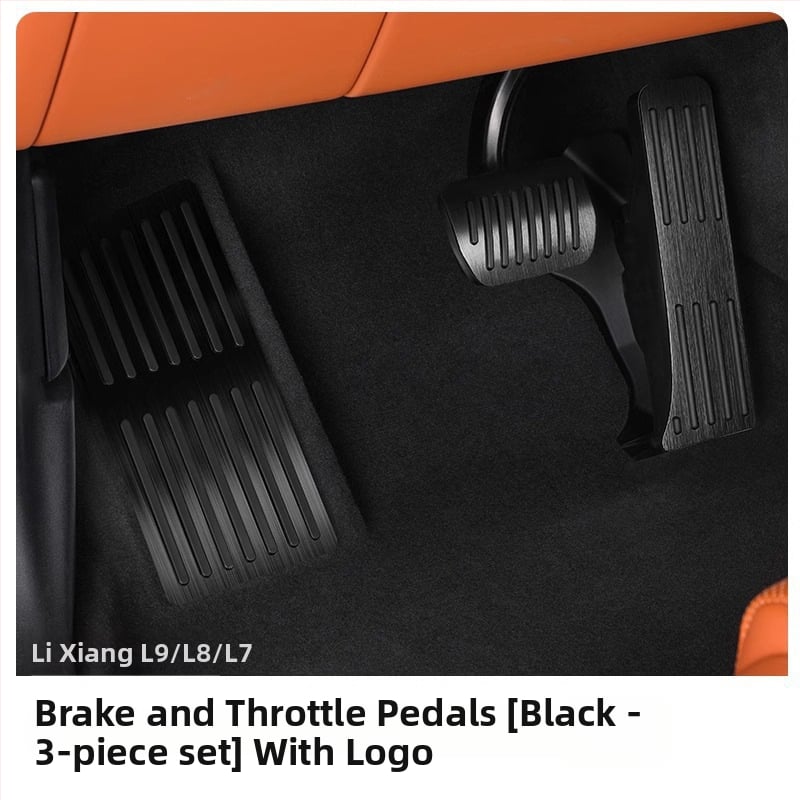 Ideal L7-L9 Mega μεταλλικά πετάλια γκαζιού-φρένου, αντιολισθητικά, από κράμα αλουμινίου, για αυτόματο κιβώτιο (2021–2025)