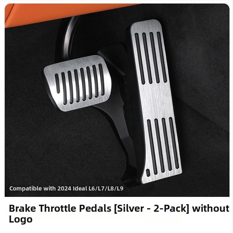 Ideal L7-L9 Mega μεταλλικά πετάλια γκαζιού-φρένου, αντιολισθητικά, από κράμα αλουμινίου, για αυτόματο κιβώτιο (2021–2025)