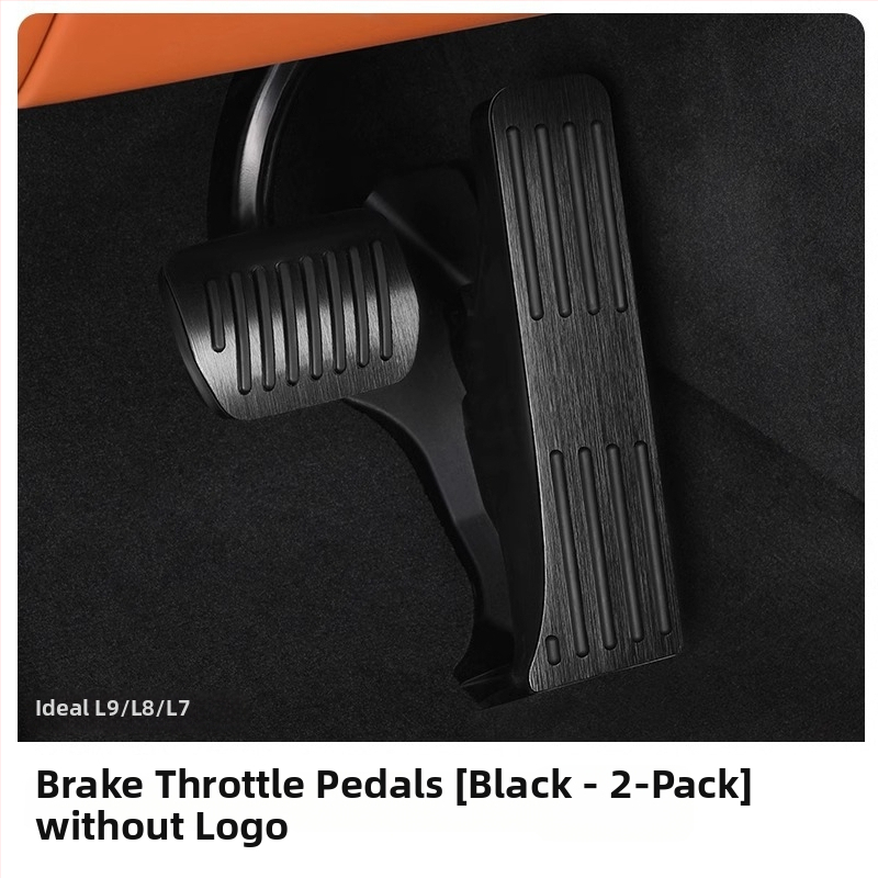 Ideal L7-L9 Mega μεταλλικά πετάλια γκαζιού-φρένου, αντιολισθητικά, από κράμα αλουμινίου, για αυτόματο κιβώτιο (2021–2025)