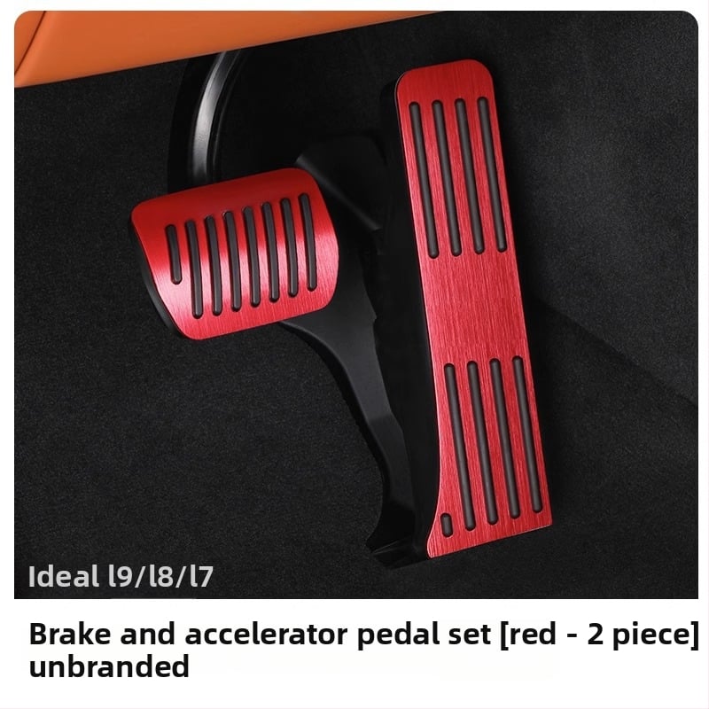 Ideal L7-L9 Mega μεταλλικά πετάλια γκαζιού-φρένου, αντιολισθητικά, από κράμα αλουμινίου, για αυτόματο κιβώτιο (2021–2025)