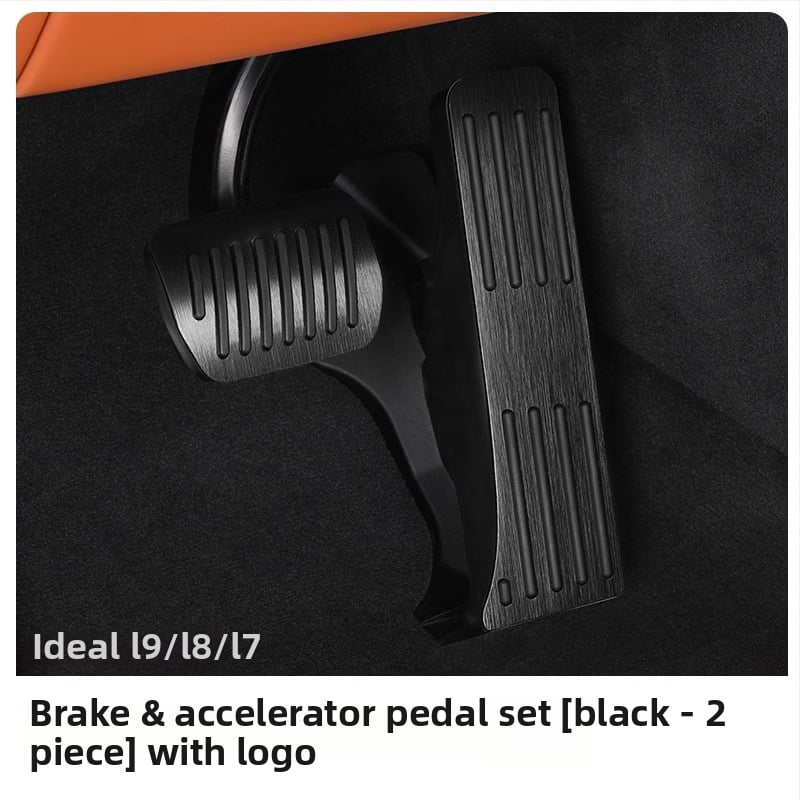 Ideal L7-L9 Mega μεταλλικά πετάλια γκαζιού-φρένου, αντιολισθητικά, από κράμα αλουμινίου, για αυτόματο κιβώτιο (2021–2025)