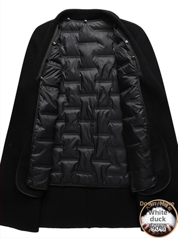 Dvipusis vilnonių vyriškas paltas, vidutinio ilgio, corduroy audinys, laisvas kirpimas, vienos eilės užsegimas, kostiumo apykaklė