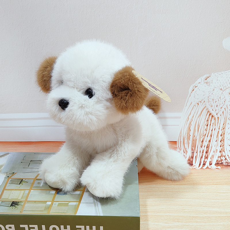 Λούτρινο σκυλάκι Ουέστ Χάιλαντ - κοντή γούνα, γέμισμα PP βαμβάκι, σε θέση καθιστό/ξαπλωτό, κατάλληλο για παιδιά 7–14 ετών