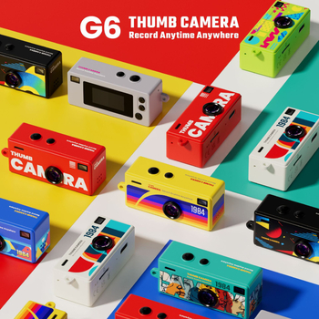 G6 mini kamera gyerekeknek – zsebkamera, TF-kártya, 1-5 MP, 1-3 óra akkumulátor-élettartam, videózás és fényképezés, szűrő