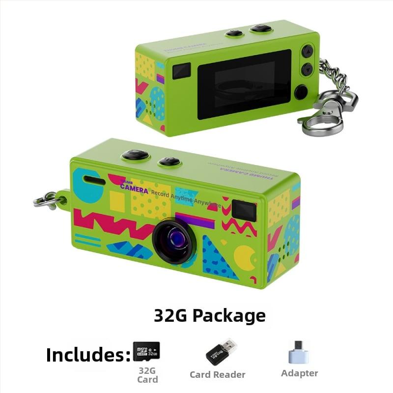 G6 mini kamera gyerekeknek – zsebkamera, TF-kártya, 1-5 MP, 1-3 óra akkumulátor-élettartam, videózás és fényképezés, szűrő