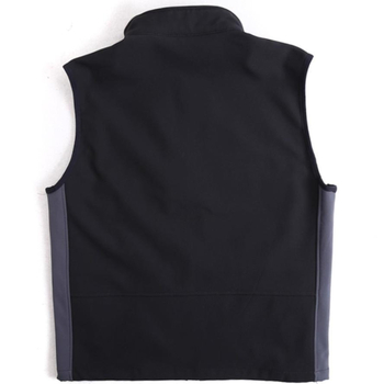 Персонализирана флийс рекламна жилетка за външна търговия, работно облекло – плътна есенно-зимна жилетка с печат на лого