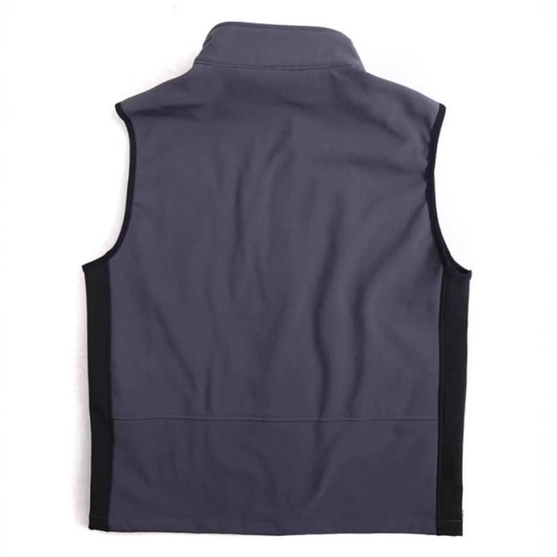 Персонализирана флийс рекламна жилетка за външна търговия, работно облекло – плътна есенно-зимна жилетка с печат на лого