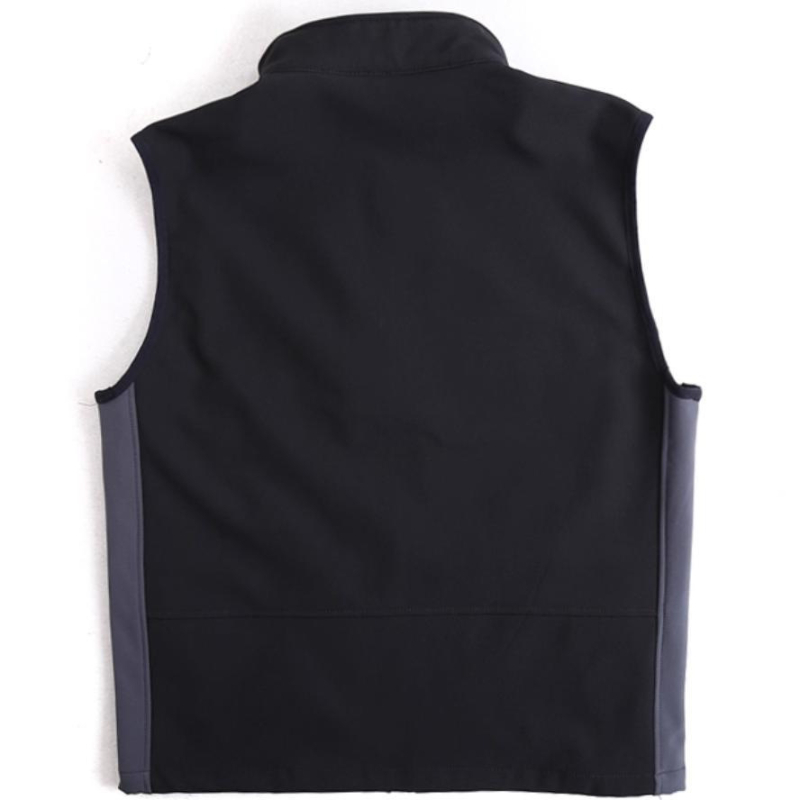 Персонализирана флийс рекламна жилетка за външна търговия, работно облекло – плътна есенно-зимна жилетка с печат на лого