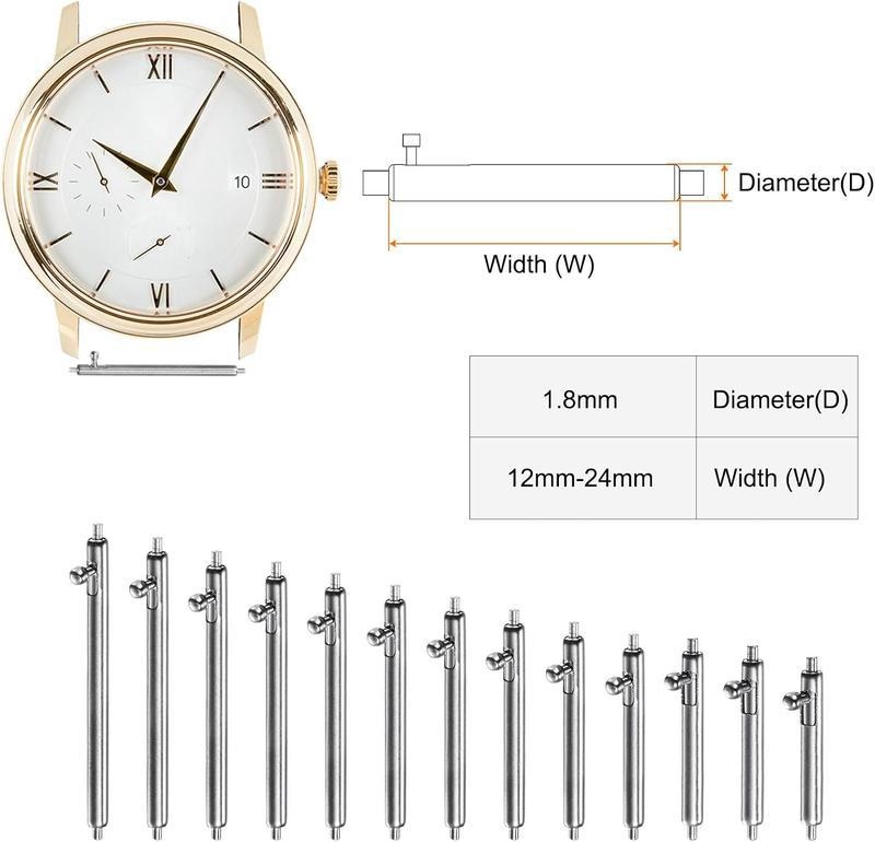 Br03tat03 de ceas 02nlocuit03 cu cleme de eliberare rapid03 a barelor cu arc - Model zk1731336215579103236