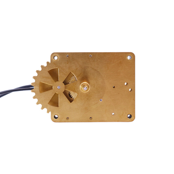 Μηχανισμός τοίχου ρολογιού - μηχανικός, μεταλλικό περίβλημα, σύγχρονος μινιμαλισμός