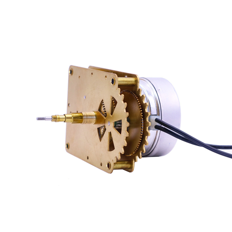 Μηχανισμός τοίχου ρολογιού - μηχανικός, μεταλλικό περίβλημα, σύγχρονος μινιμαλισμός