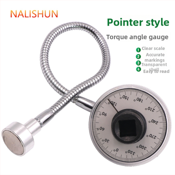 Pointer torque angle gauge - legerētā tērauda, 260 g, kartes montāžas iepakojums, There Shun