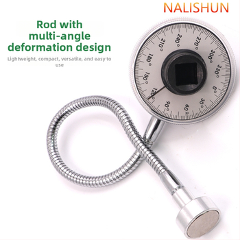 Pointer torque angle gauge - legerētā tērauda, 260 g, kartes montāžas iepakojums, There Shun