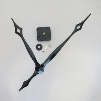 HR1688 Mecanism de ceas quartz, cu cuplu mare, pentru ceas de perete mare, format 12 ore, secunde tic-tac, carcasă din plastic