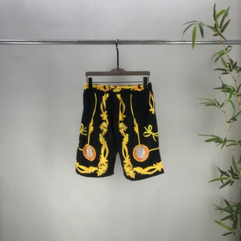 Digitális nyomtatású csíkos rövid ujjú ing, laza szabású, 80% poliészter anyag.