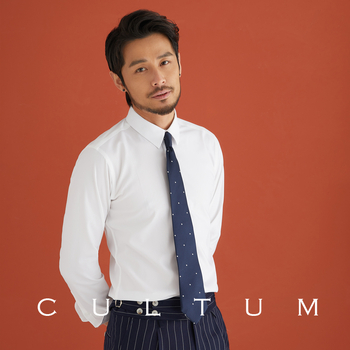 Férfi ing – üzleti/formális, vasalásmentes, hosszú ujjú, rever gallér, pamut-keverék