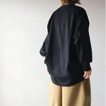 Sieviešu divu daļu komplekts: konopju auduma garas piedurknes ar augstu apkakli un Feifei piedurknēm + platām biksēm, Korejas ielas stils, pavasaris 2025