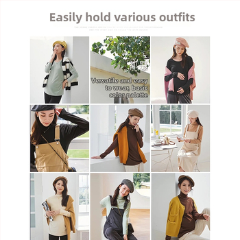 Nėščiųjų pagrindinis topas – pavasaris-rudenis 2025, siauras kirpimas, ilgos rankovės, poliesterio ir spandekso mišinys, 90–95% poliesterio