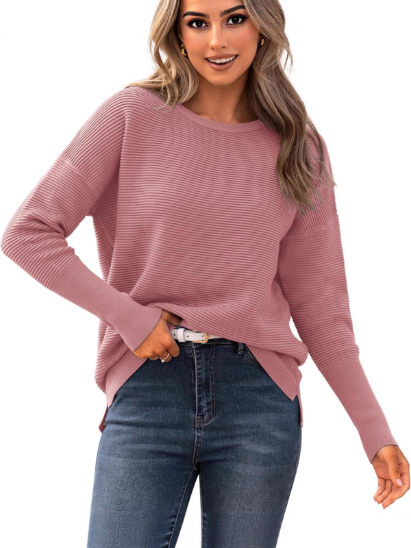 Mesterséges kasmír pulóver, viszkóz-poliészter keverék, egyszínű, slim fit, hosszú ujjú