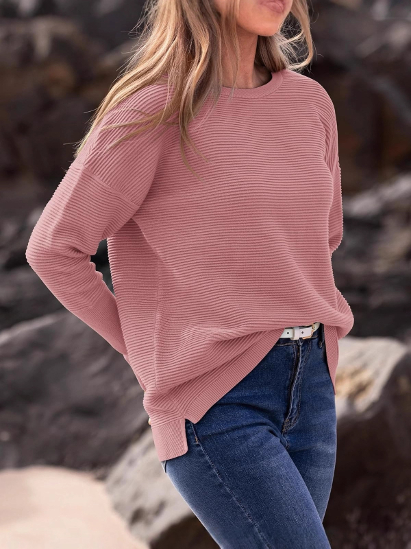 Mesterséges kasmír pulóver, viszkóz-poliészter keverék, egyszínű, slim fit, hosszú ujjú