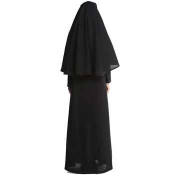 Halloween kostim časnoj sestri za žene, Milk Silk tkanina, glavni materijal poliester, Beauty embryo marka, za igru uloga i maškare