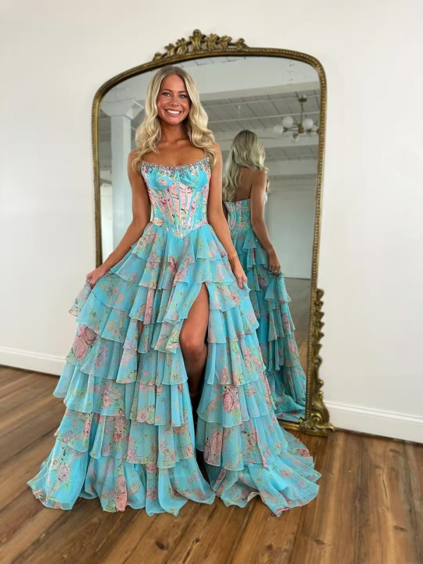 Rochie de seară cu un umăr, decolteu adânc în V, talie evidențiată, lungime până la podea 147 cm, material poliester cu căptușeală din bumbac