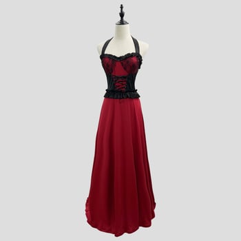 Unisex cosplay kostim za masqueradu – Princesa haljina, Tema Crvenkapica, Proljeće 2024, Spandex tkanina, Kod proizvoda 8153