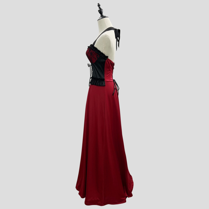 Unisex cosplay kostim za masqueradu – Princesa haljina, Tema Crvenkapica, Proljeće 2024, Spandex tkanina, Kod proizvoda 8153