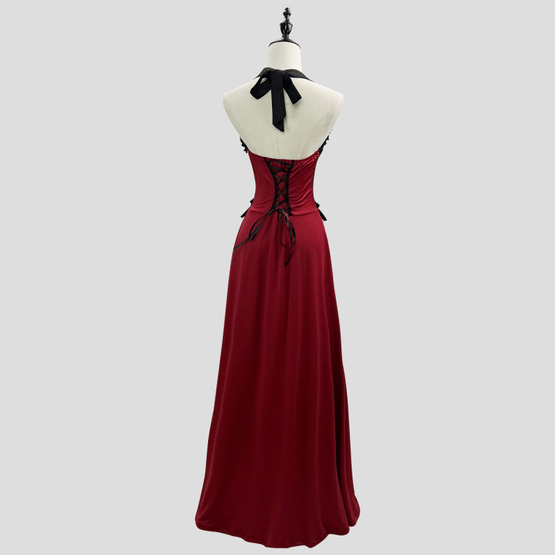Unisex cosplay kostim za masqueradu – Princesa haljina, Tema Crvenkapica, Proljeće 2024, Spandex tkanina, Kod proizvoda 8153
